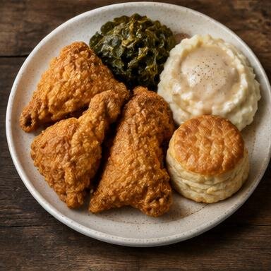 Fried Chicken Dinner